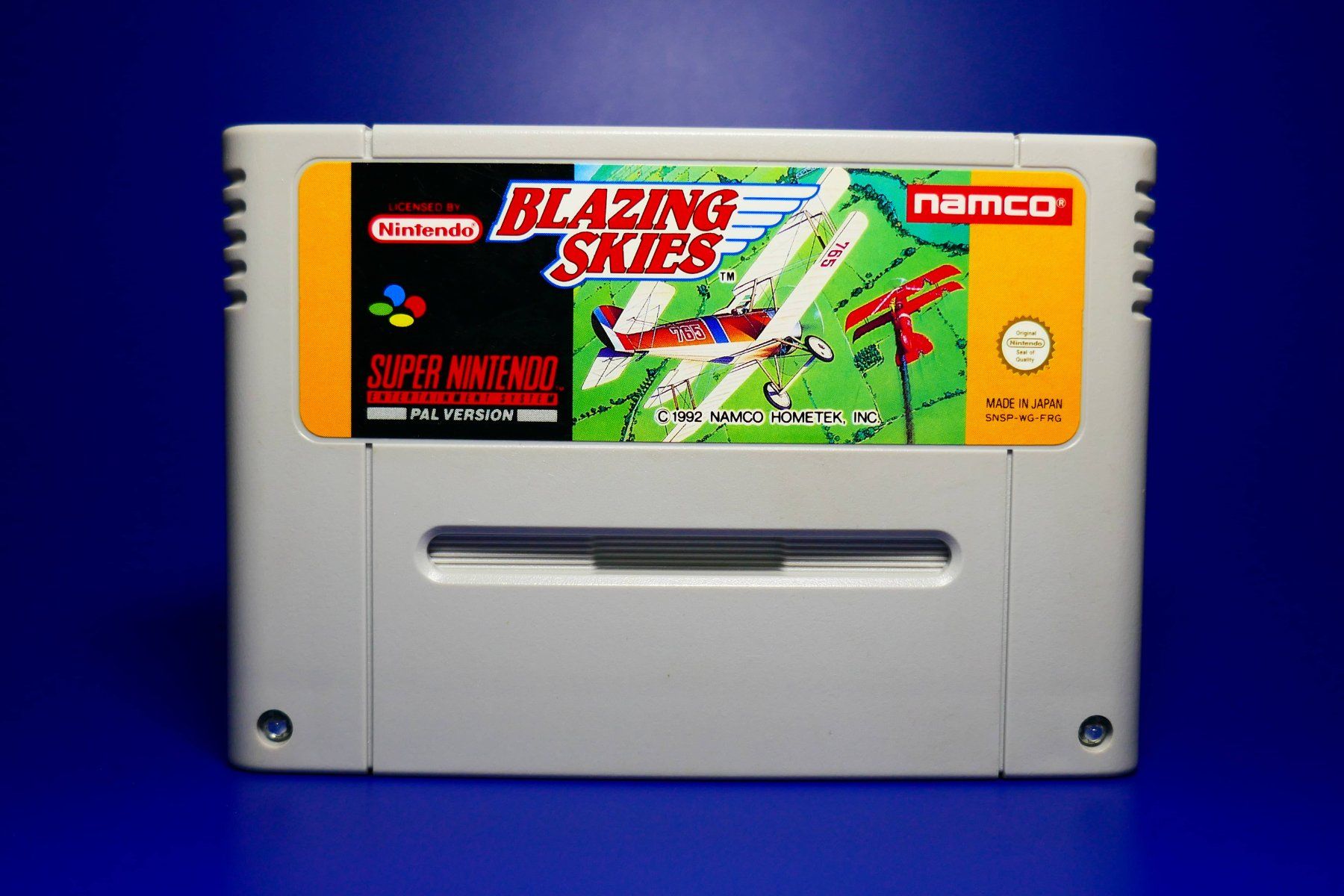 Nintendo Giochi: Blazing Skies - Super Nintendo – Usato da Vuarrens venduto da Espace-Retro