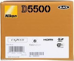 Nikon D5500 Body+ Nikon 18-70mm lens +Nikon Bag+ Low Clicks