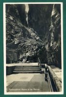 Taminaschlucht, Eingang zu den Thermen, ungelaufen, ca. 1928