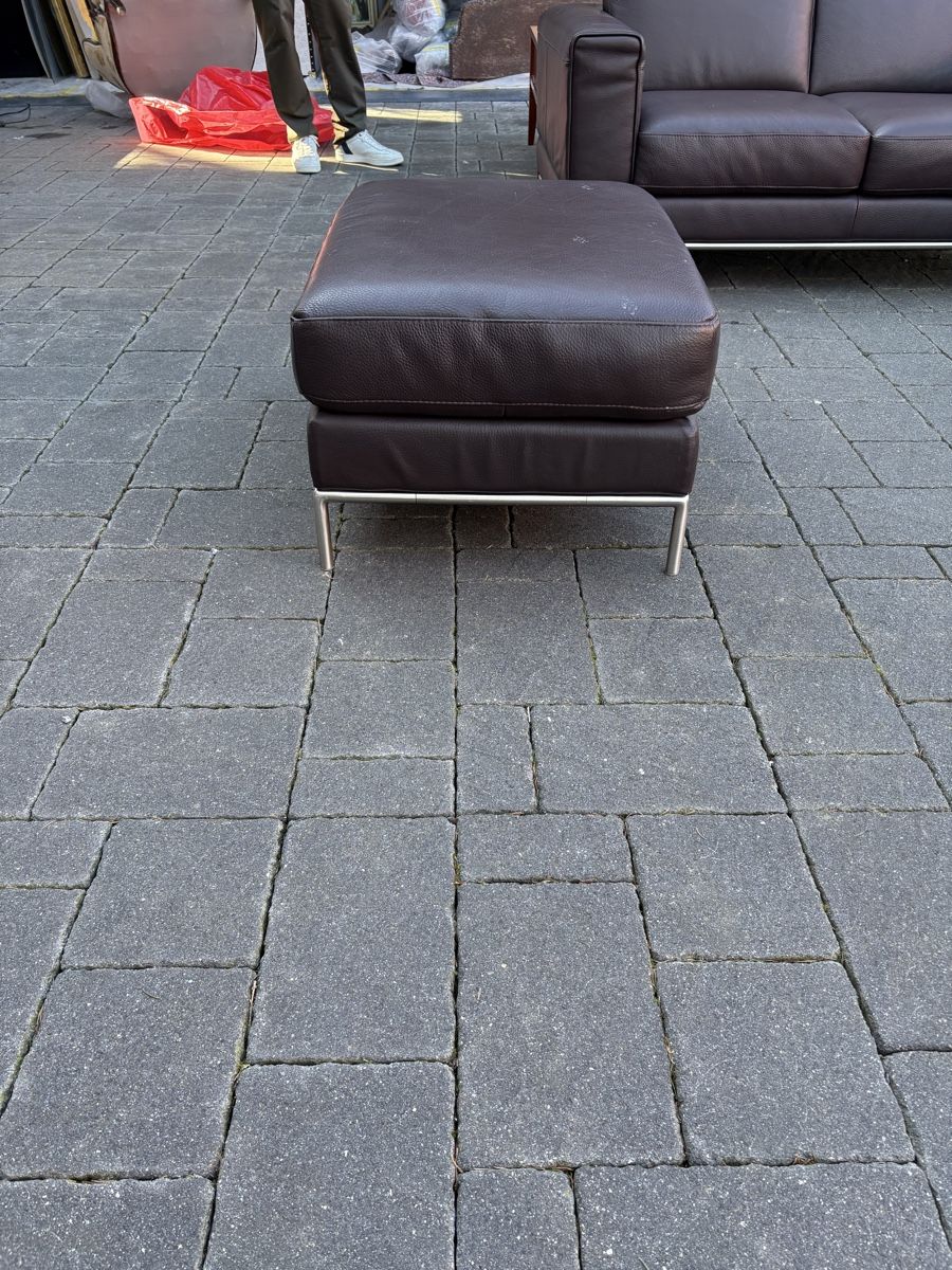 Divani: Elegantes Ledersofa-Set in Braun – Usato da Gündisau venduto da Gregory-dean 4
