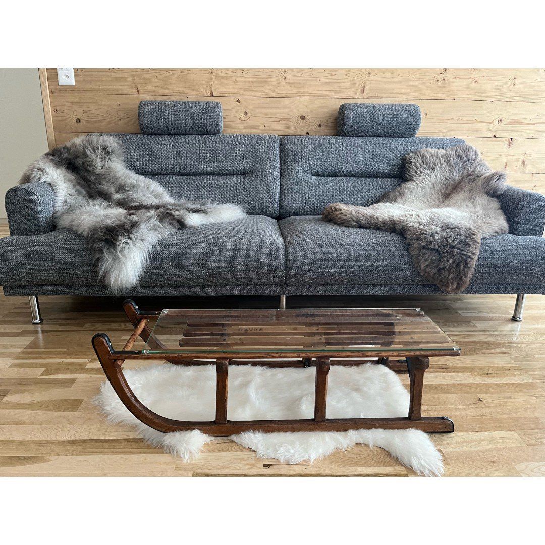 Tappeti: Lammfell Teppich – Nuovo e nell'imballaggio originale da Arbedo venduto da patagonialeatherrugs 3