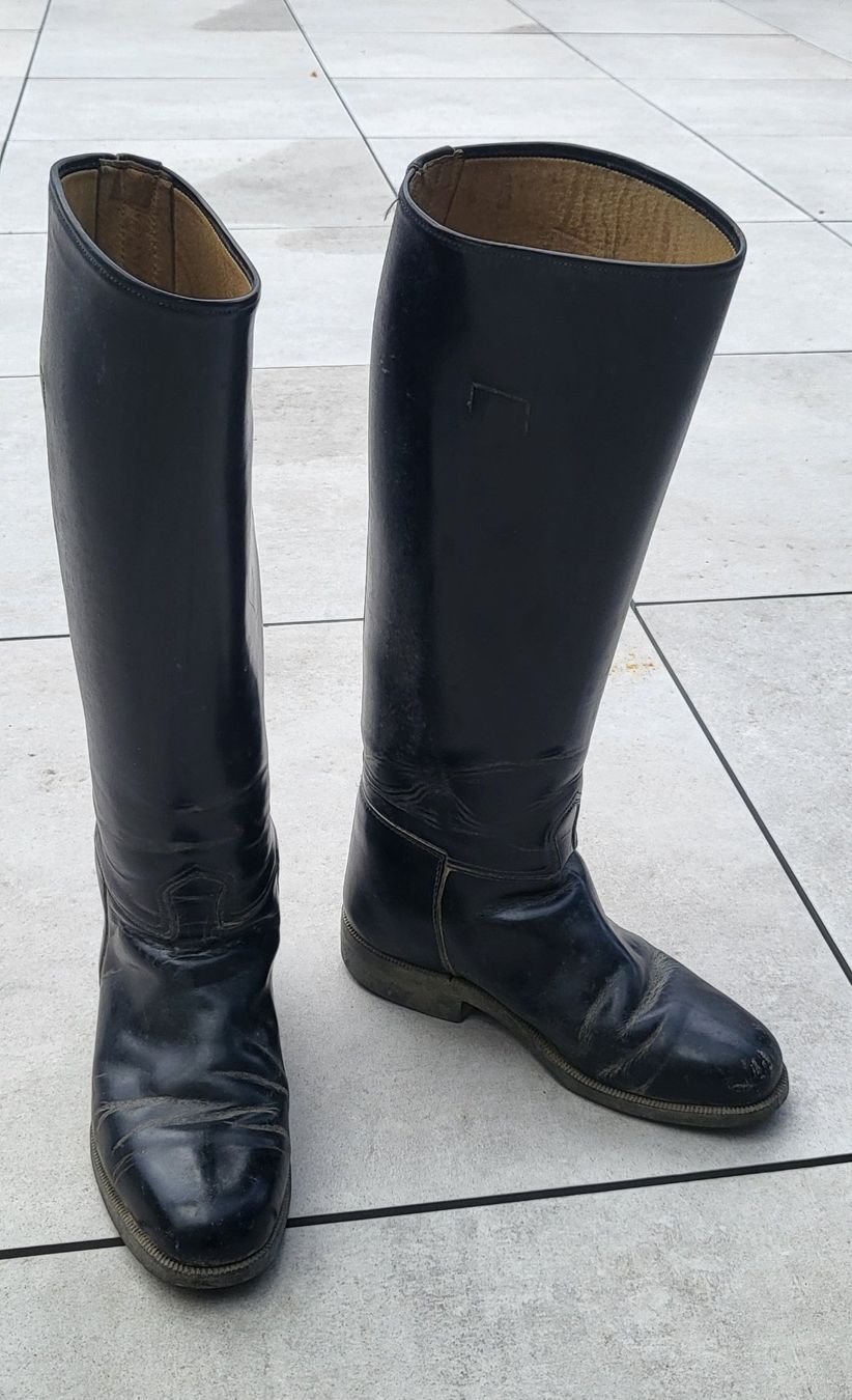 Scarpe da uomo: Leder Reitstiefel, Gr. 38 – Usato da Adlikon b.Regensdf venduto da YvZi