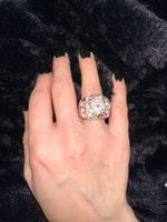 ✨Traumstück❗Swarovski Ring white/pink Gr 52(12)-NP CHF 300.-