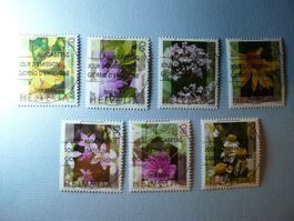 2003 Dauermarken Heilpflanzen 1073-1079 ET Vollstempel