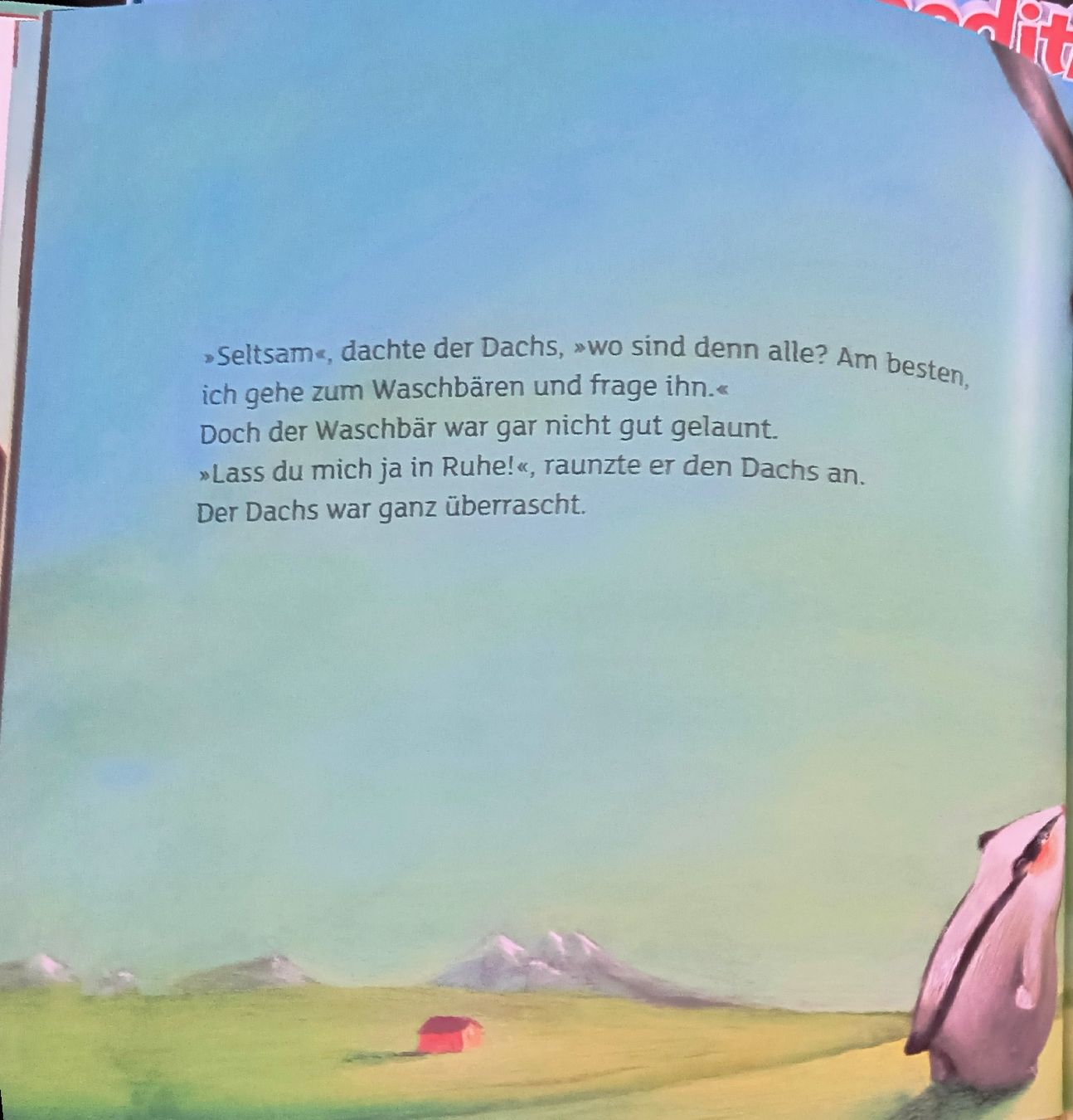 Libri: Kinderbuch: Der Dachs hat heute schlechte Laune! – Usato da Oberweningen venduto da Bumblebee2 2