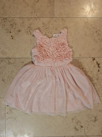 Mädchen Kleid, Gr. 116, H&M, Tüll, Rosa