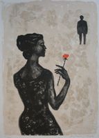 Lithographie nummeriert und signiert Panajotova