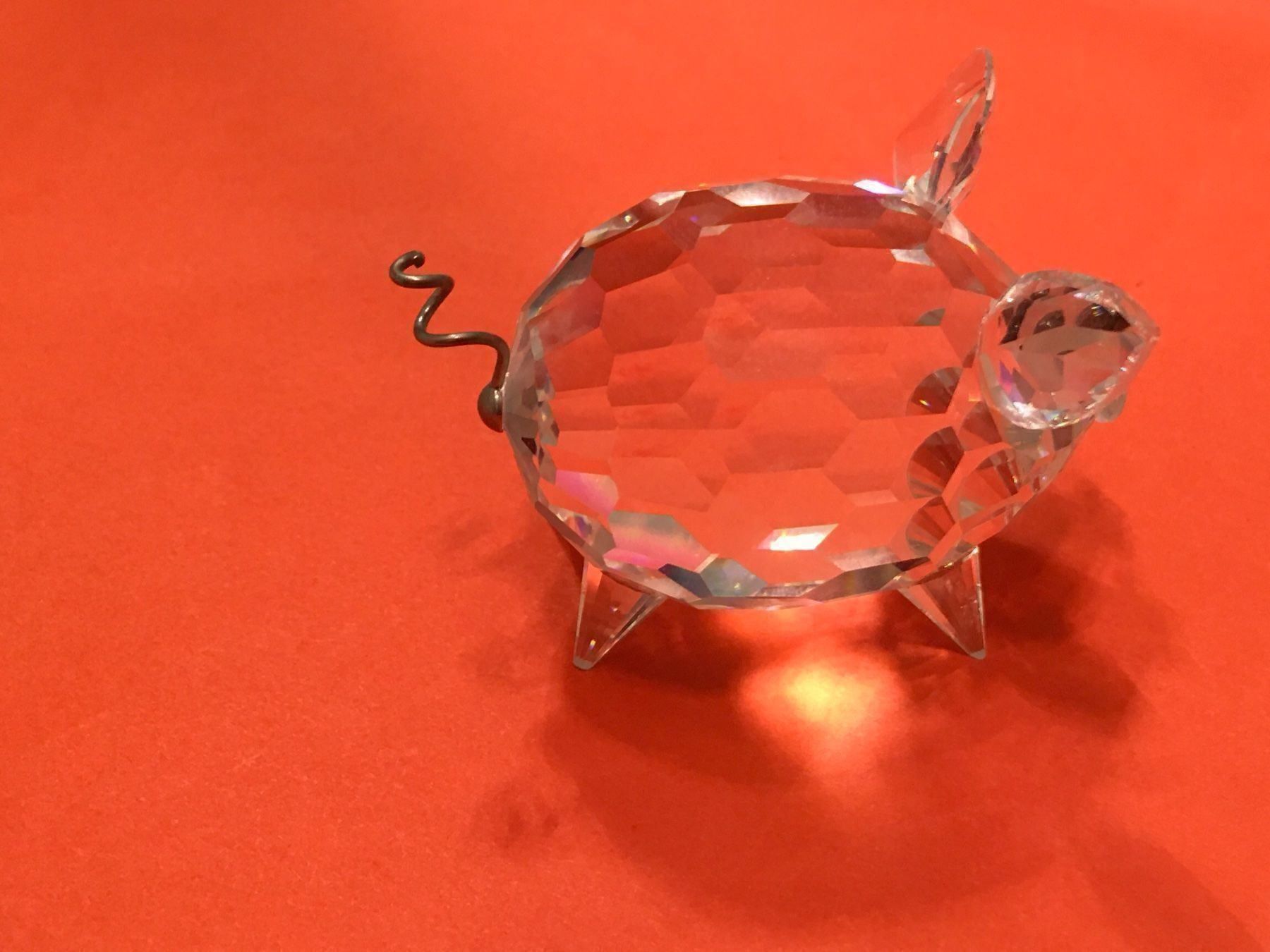 Swarovski Statuette: Swarovski Grosser Schwein – Nuovo (secondo la descrizione) da Oberglatt ZH venduto da Multimix 2