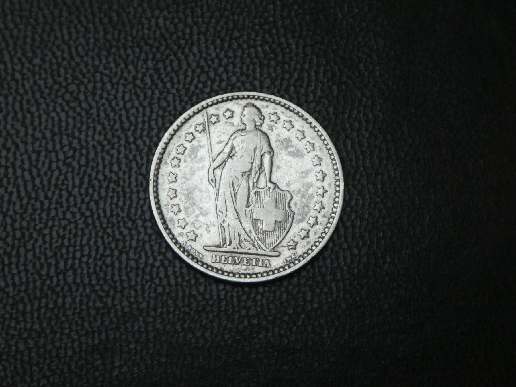 Alle Münzen: 2 Fr. Silbermünze 1904 – Gebraucht aus Andelfingen von Annegret06 1