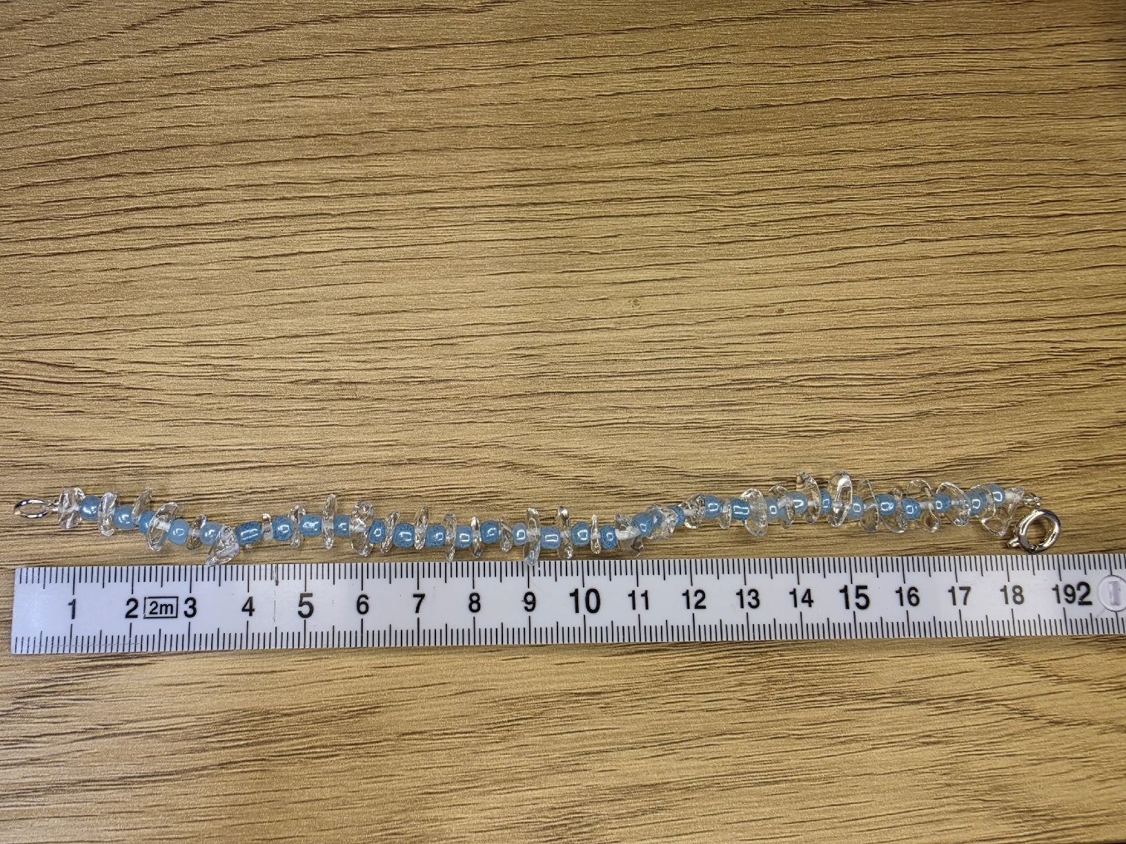 Armbänder & -reifen: Armband mit blauen Glasperlen  – Gebraucht aus Bühler von MalinaBrocki 2