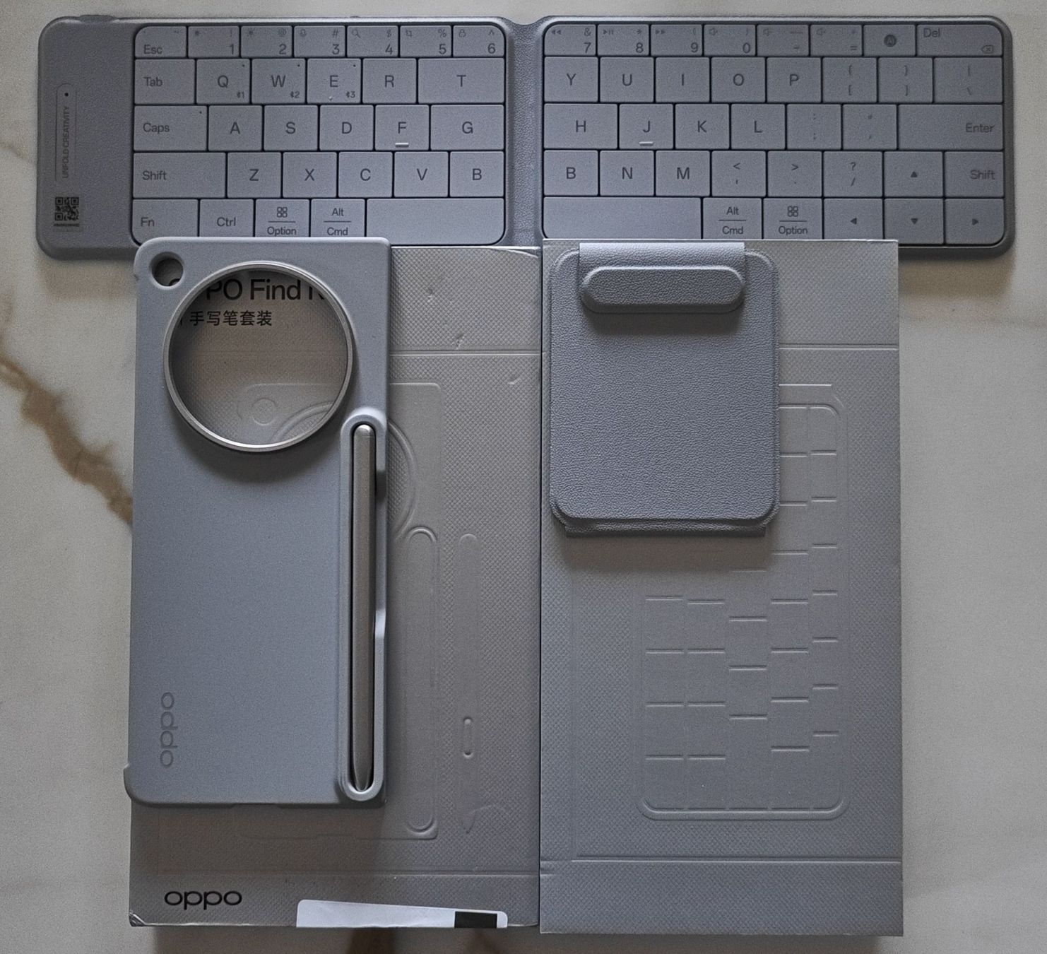 Tastiere: OPPO Find N6 AI Stylus Set + Smart Foldable Keyboard – Nuovo (secondo la descrizione) da Fällanden venduto da gnyslb