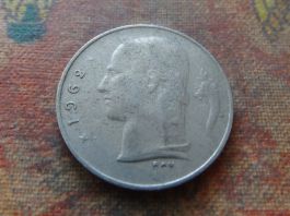 BELGIQUE  1  Franc  1962