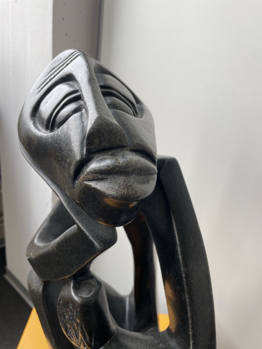 Sculture & Statue: AfrikanischeKunstfigur der Denker – Nuovo (secondo la descrizione) da Feldbrunnen venduto da moremi01 2