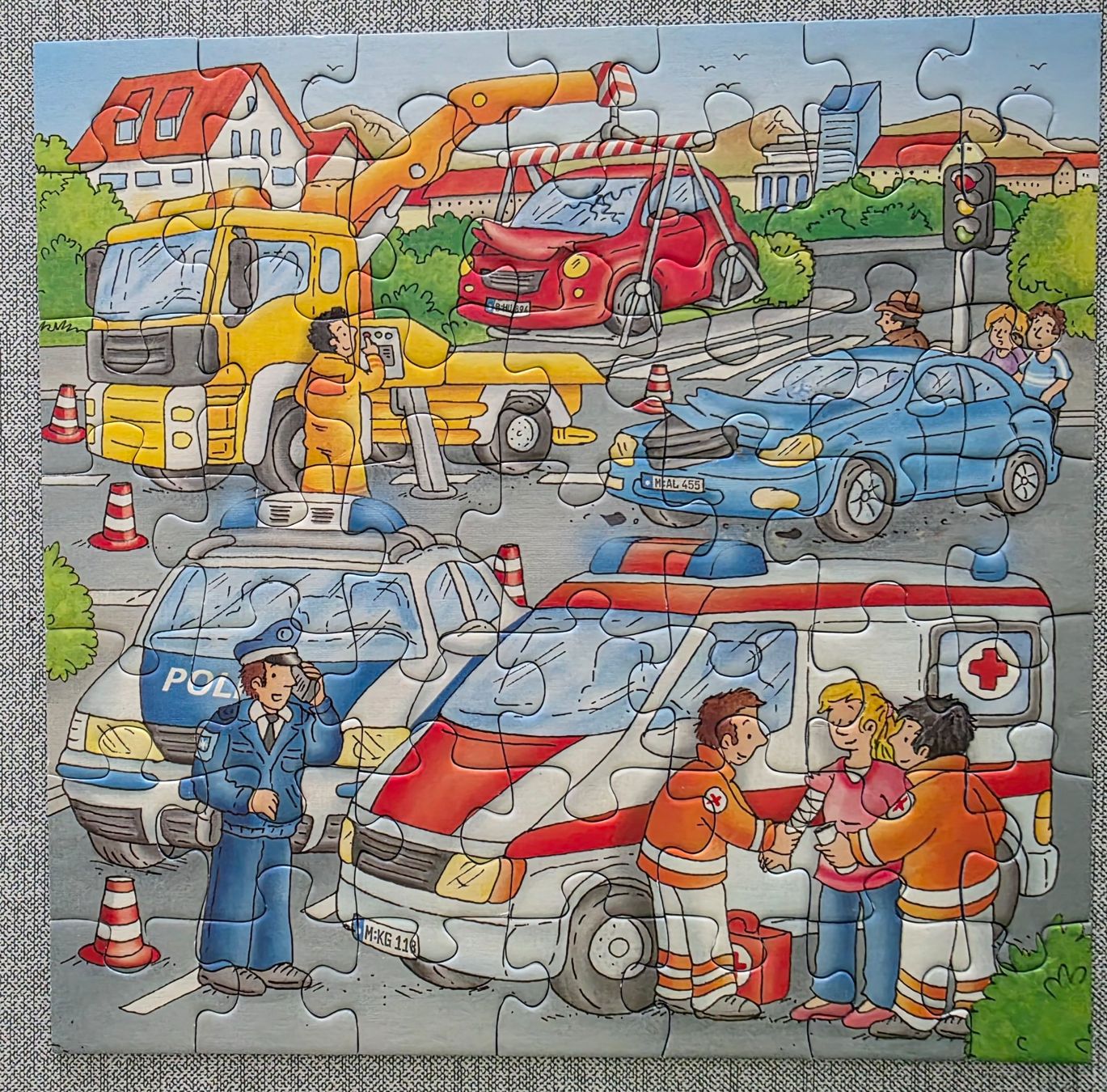 Ravensburger Puzzle: Set Puzzle 5+, 3x 49 Tl / pcs – Usato da Coldrerio venduto da dgv 1