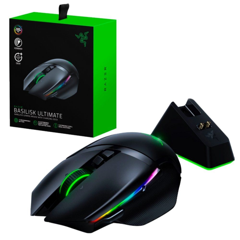 Razer Maus: Razer Basilisk Ultimate – Neu und originalverpackt aus Arlesheim von TT62