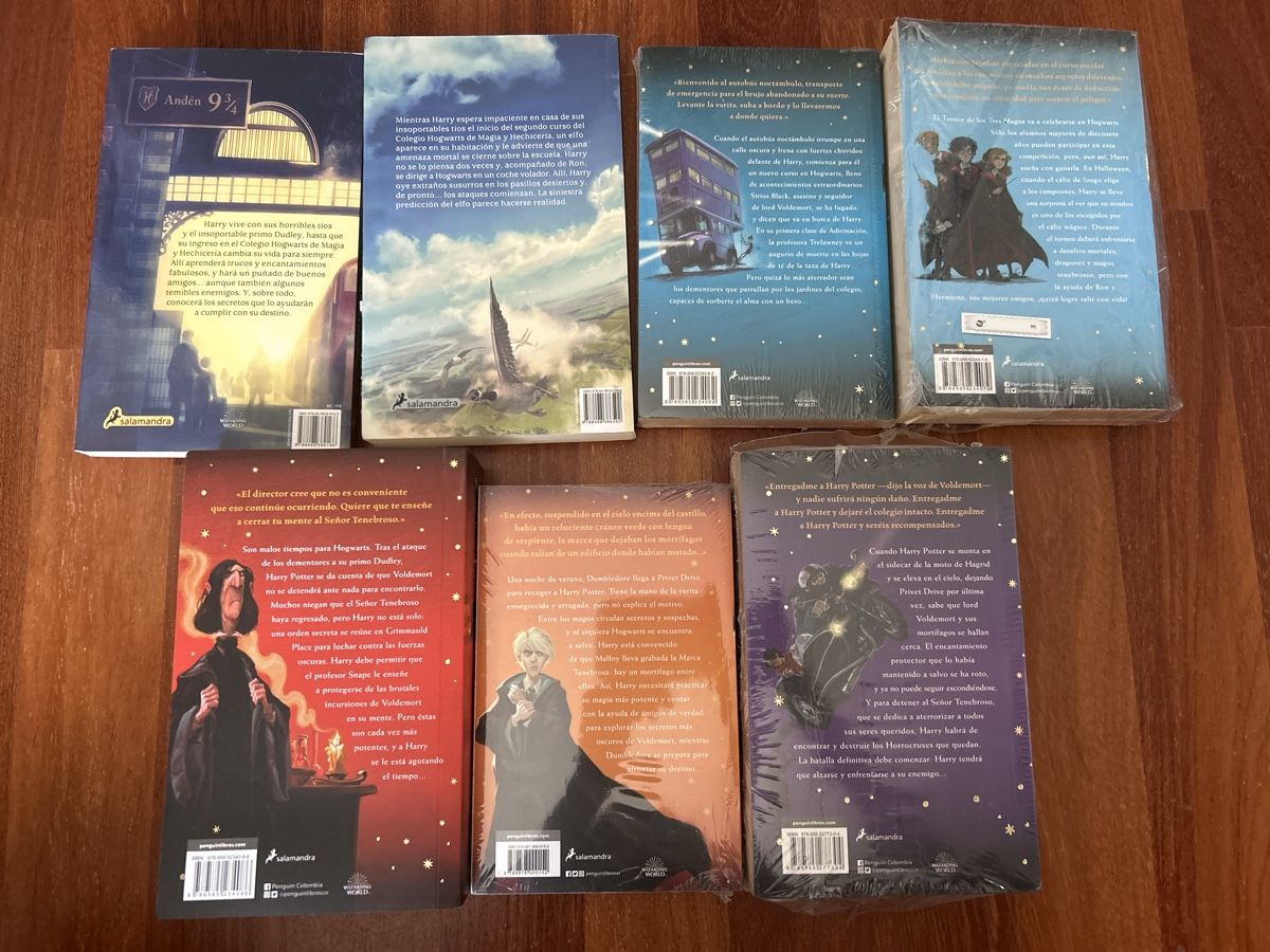 Livres: Harry Potter Bände 1-7 Spanisch  – Neuf avec emballage d'origine à Zürich par Naira03 2