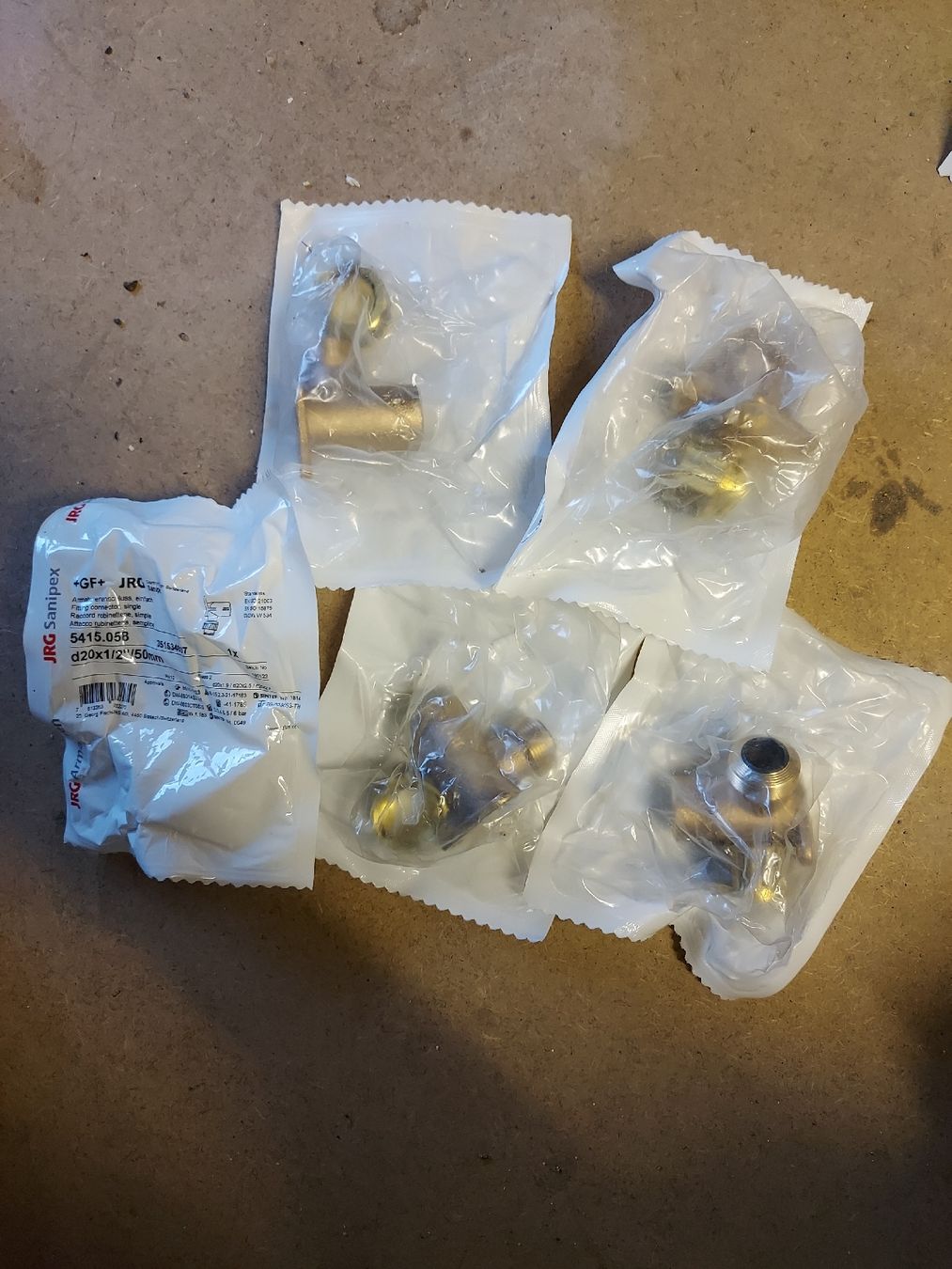 Rubinetteria: 5 x Armaturenanschluss Neu – Nuovo e nell'imballaggio originale da Mels venduto da Melser8887 2