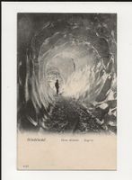 AK 1908 Grindelwald Oberer Gletscher Eisgrotte ⛄