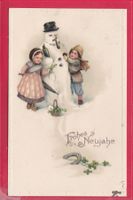 PRÄGEKARTE, FROHES NEUJAHR, 31.12.1912