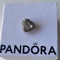 Pandora Silber 925 Herz Zirkonia Charms