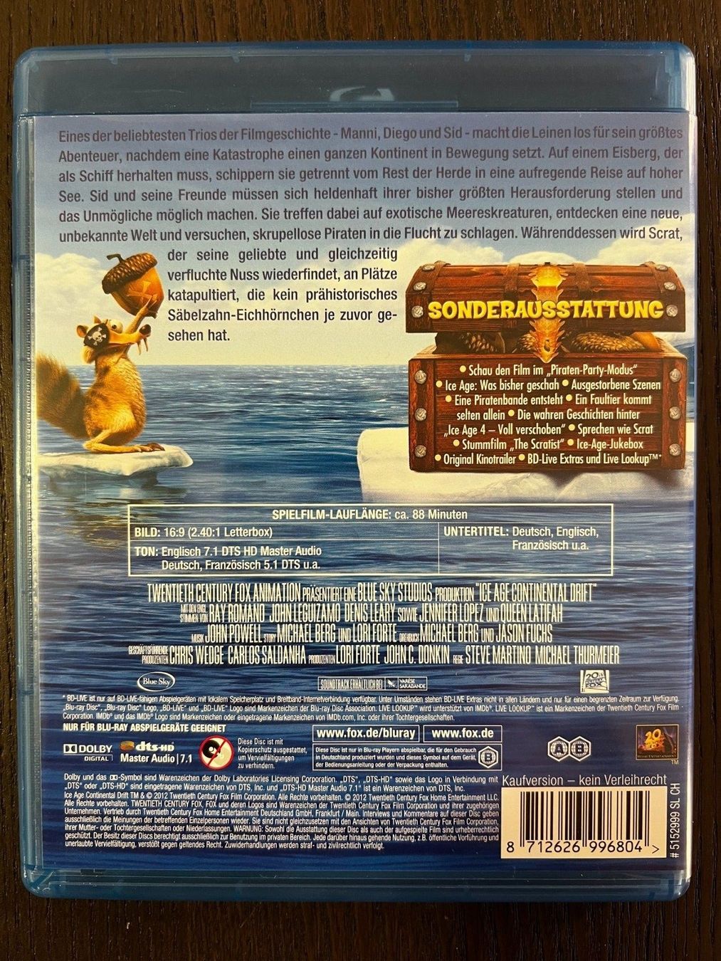 Alle DVDs: Ice Age 4 – Gebraucht aus Zürich von Blu-ray_ZH 1