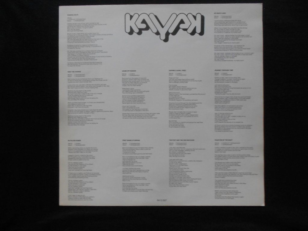 Schallplatten: KAYAK  -  PHANTOM OF THE NIGHT – Gebraucht aus Bex von Giorgiob 3