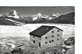Zermatt VS,  Monte Rosa Hütte, 1960, Phot. E. Gyger