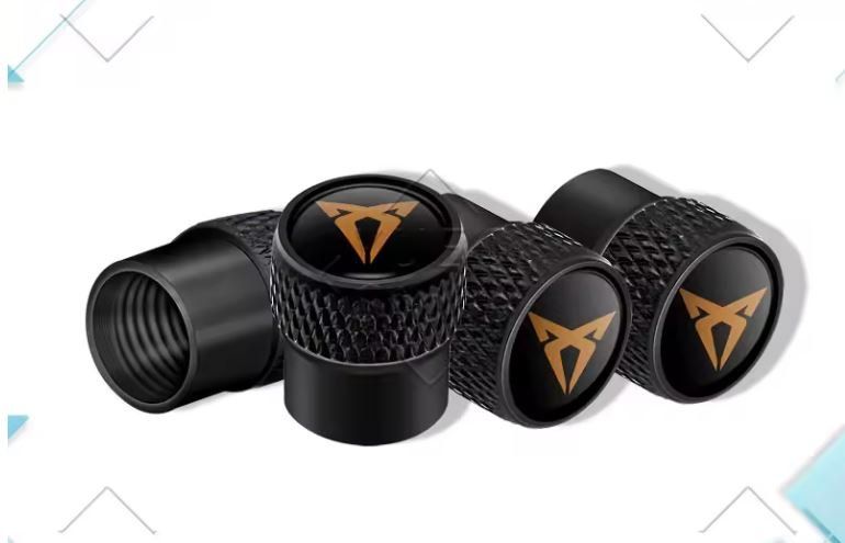 Cupra Tutti pezzi di ricambio auto: Cupra Ventilkappen 4er-Set Schwarz – Nuovo e nell'imballaggio originale da Wohlen AG venduto da Rianxo