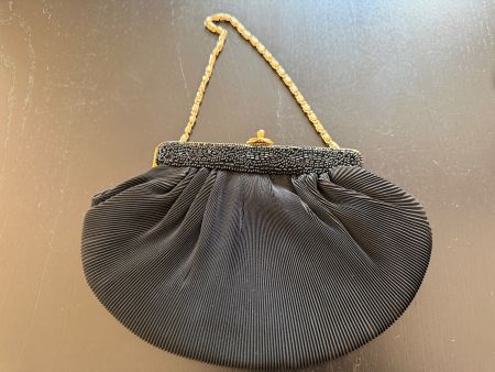 Elegante Handtasche / Abendtäschli, Schwarz, Vintage!