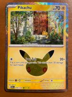 Pokemon Pikachu 30 Jahre (Versand gratis)