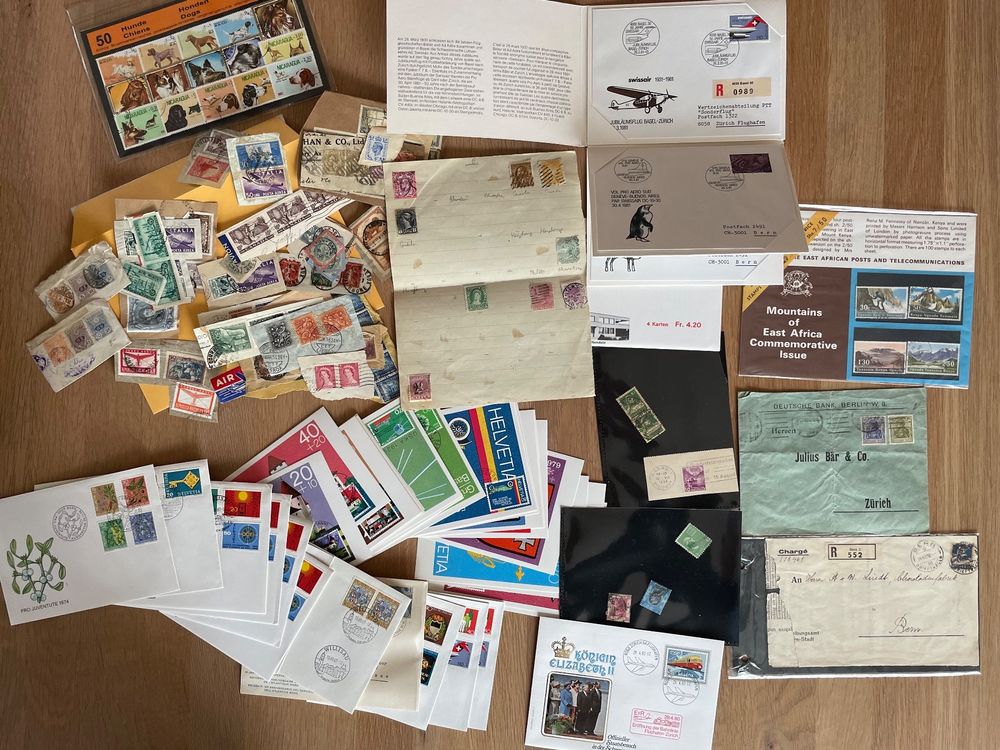 Briefmarken Sammlung | Kaufen Auf Ricardo