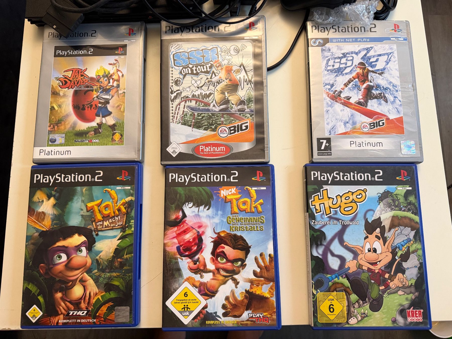 Sony Consoles: PlayStation 2 Set, Konsole, Controller, 6 Games – D'occasion à Münsingen par Ganjam 5