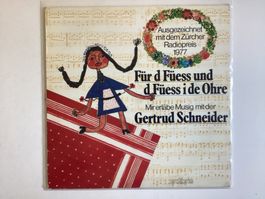 Gertrud Schneider LP - Für d Füess Und d Füess De Ohre