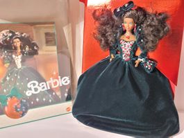 Holiday Barbie African American 1991  Manufactured Barbie