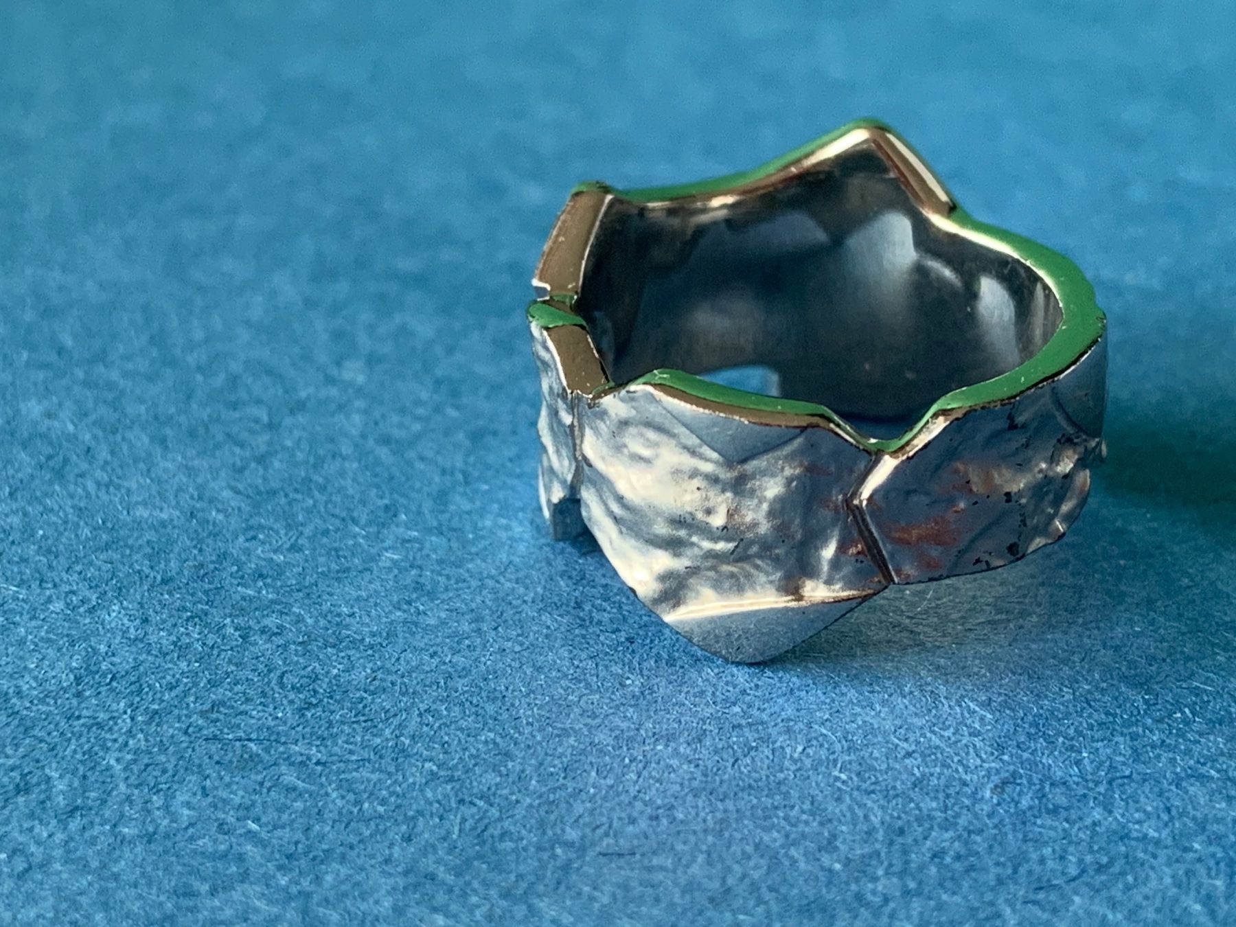 Bagues: Designerring silberfarben Papierchaos – Neuf (Voir description) à Dittingen par Bijoubelle 7