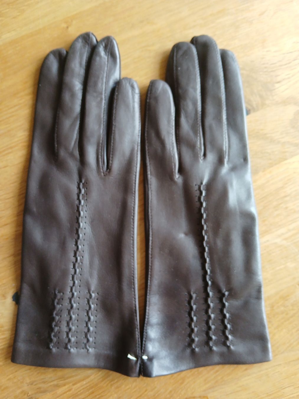 Handschuhe & Handstulpen: Damen Handschuhe Leder braun Grösse 7 NEU – Neu (gemäss Beschreibung) aus Kleindöttingen von Christina22 2