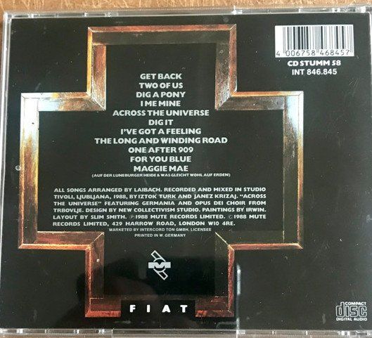 CD: CD Laibach - Let it be (1988) – Usato da Möriken AG venduto da mineralia 1