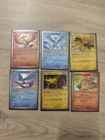Carte Pokemon set 6 pezzi condizioni ottime usato