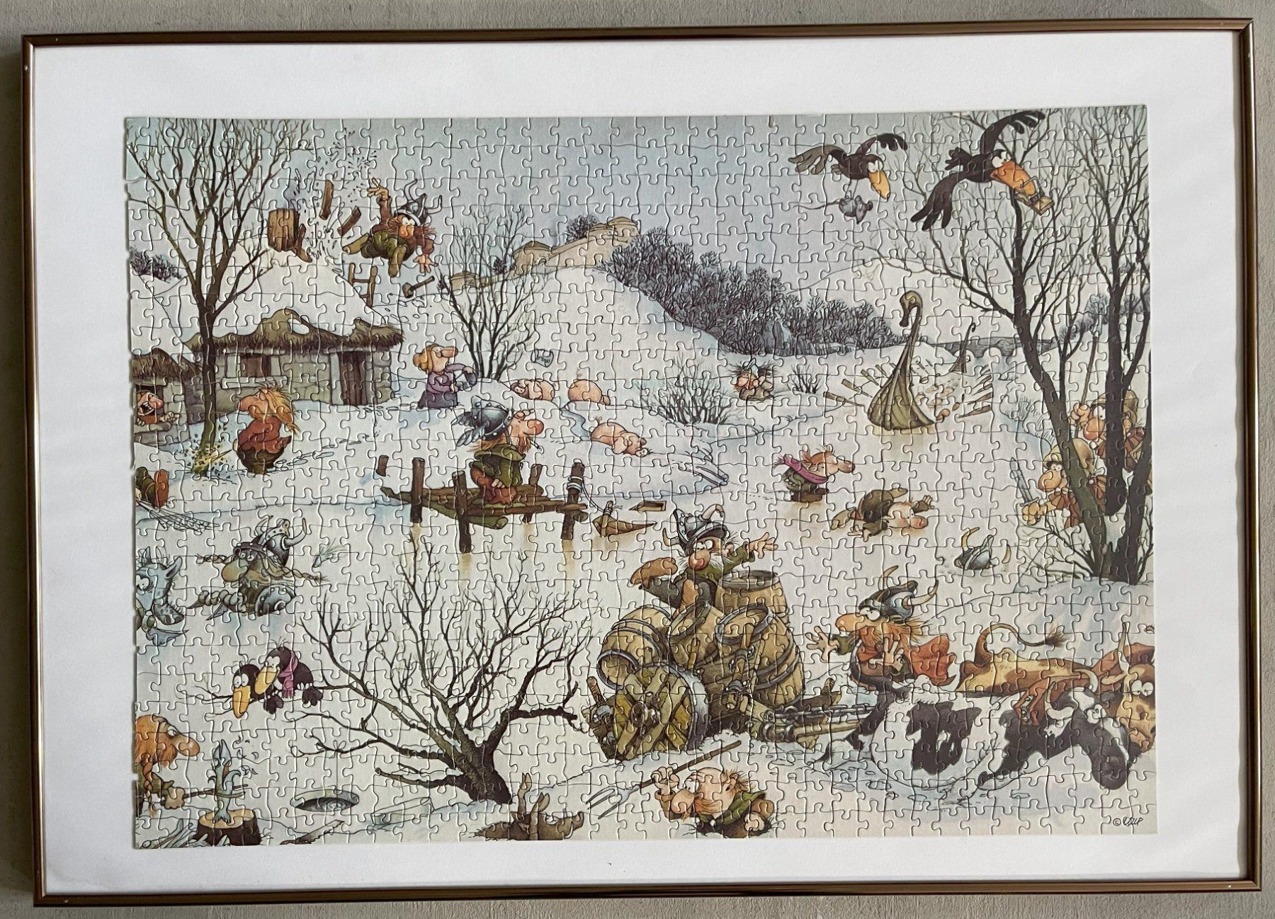 Puzzle: Puzzle  - Gerahmt - 84 x 60cm – Usato da Oftringen venduto da Vucki 2
