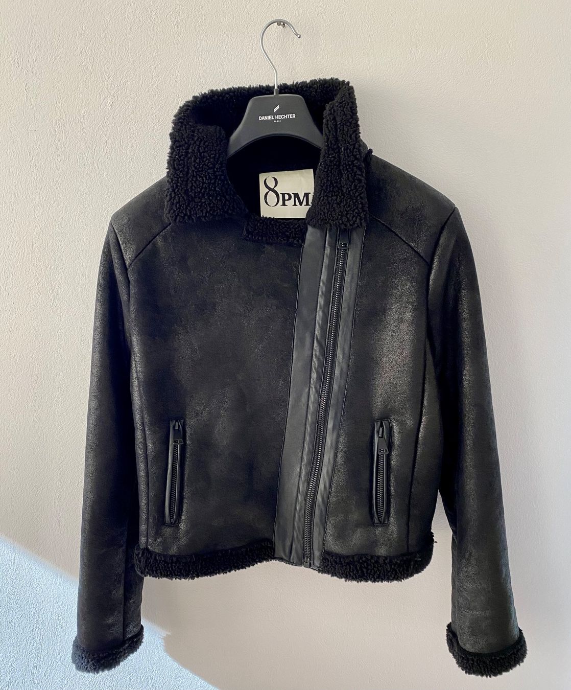 Giacche: Kuschlige Jacke, Biker Stil, 8pm, Grösse S – Nuovo e nell'imballaggio originale da Bern venduto da L.I.A. 1
