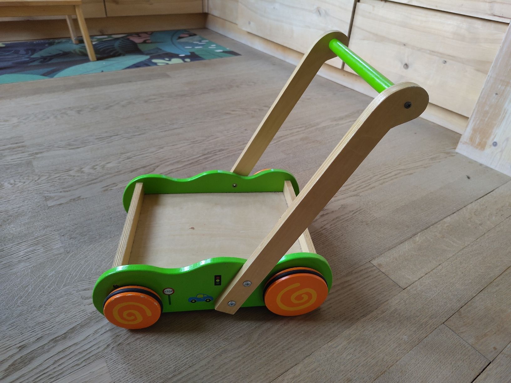 Fahrzeuge für Kinder: Lauflernwagen aus Holz – Gebraucht aus St. Gallen von Wysi