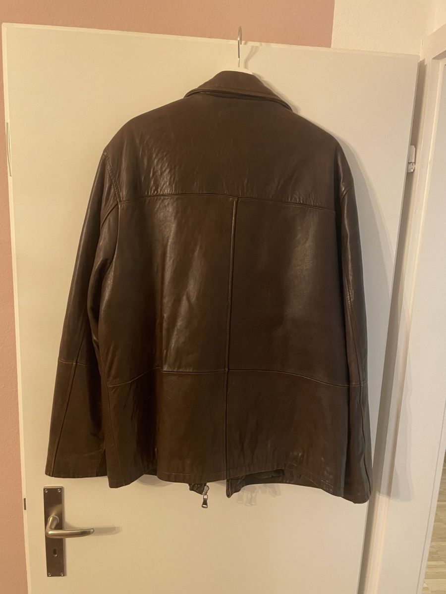 C&A Giacche: Lederjacke braun Lamm Nappa Leder Grösse L – Usato da Oberwil BL venduto da LiviaS01 4