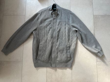 Charles Vögele Herren Übergangsjacke Gr. XL grau