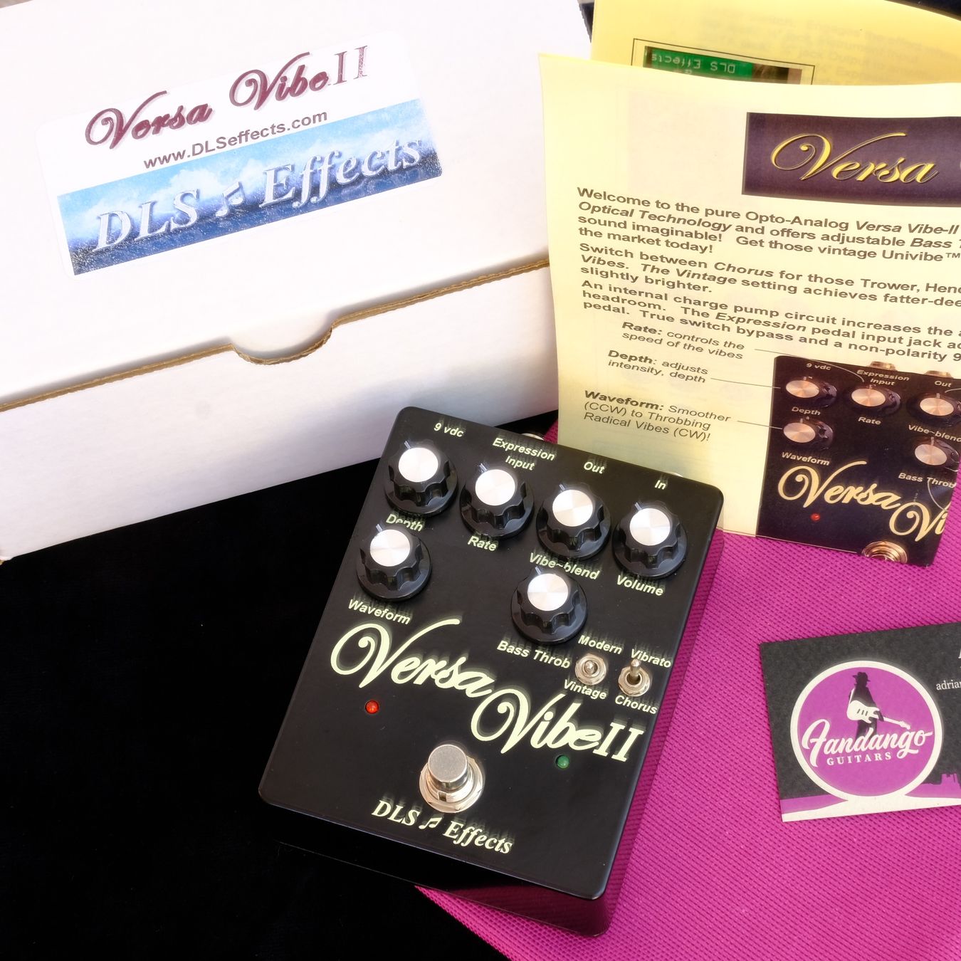 Musikinstrumente: DLS Effects -Versa Vibe II – Neu und originalverpackt aus Iseo von Fandango-Guitars 3