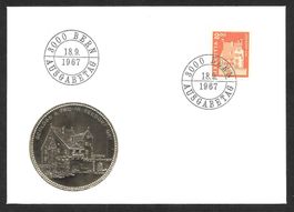 FDC 424 Seedorf (Uri) ET 18.9.1967 schön illustriert