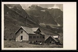 AK Bannalp, Pension Urnerstaffel, 1928