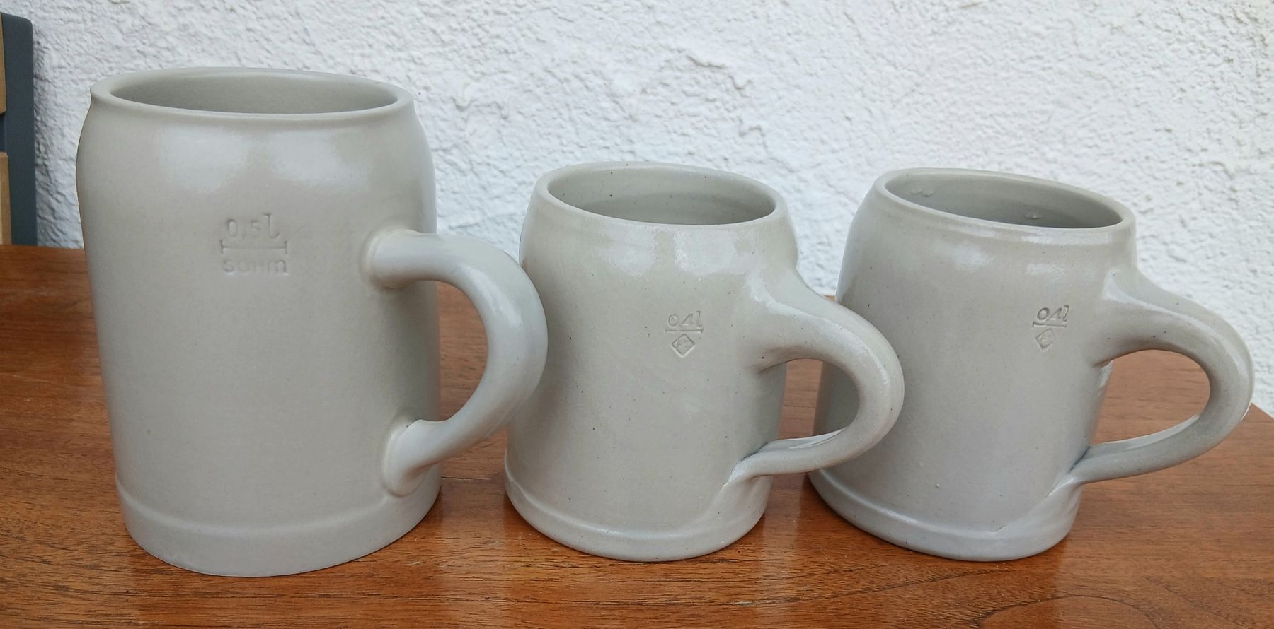 Gläser: Chopes à bière en grès – Gebraucht aus Sciernes-d'Albeuve von Dojo004 2