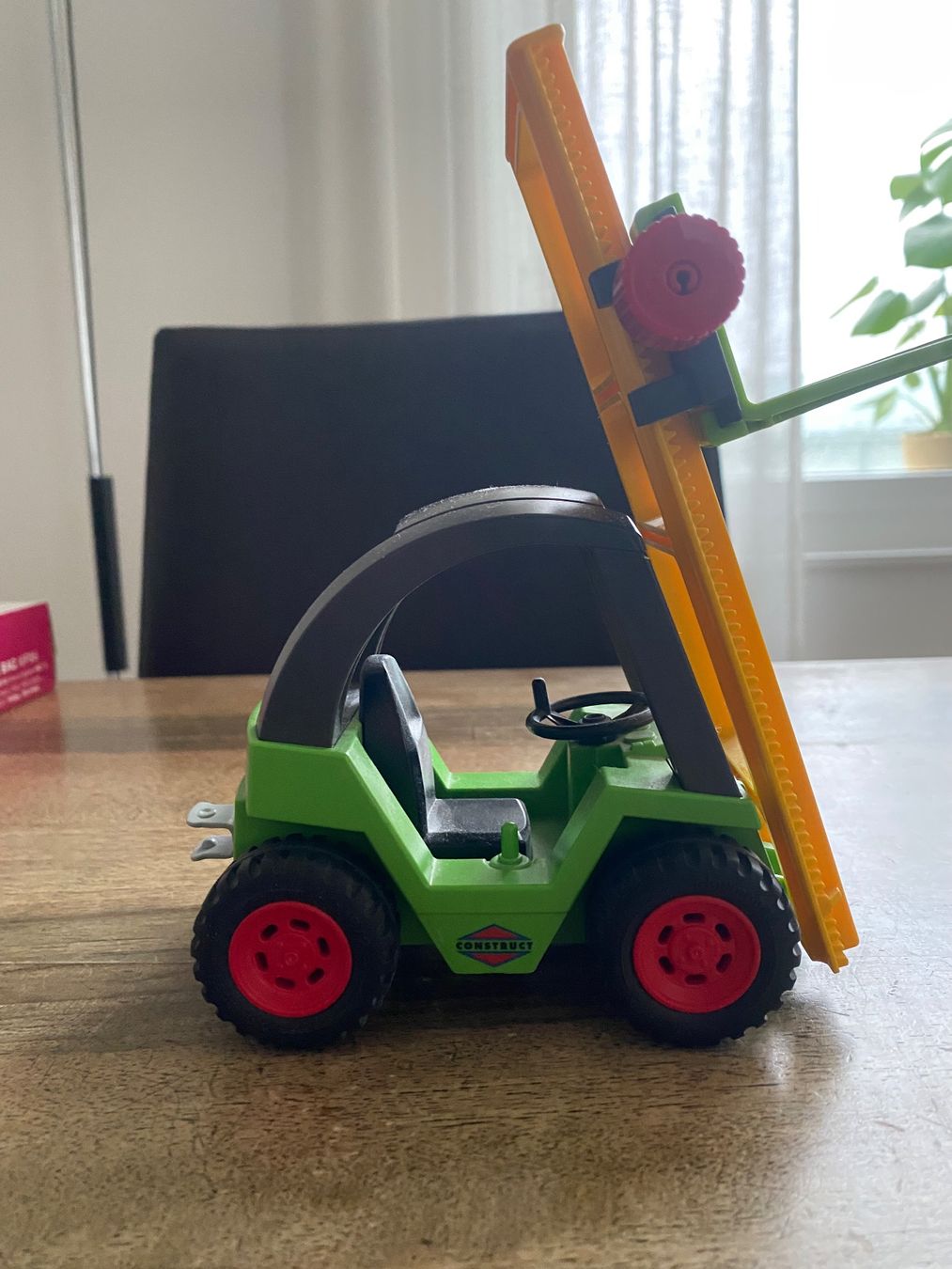 Spielzeuge: Spielzeug Gabelstapler Construct grün gelb – Neu (gemäss Beschreibung) aus Luzern von Felicita_26 2