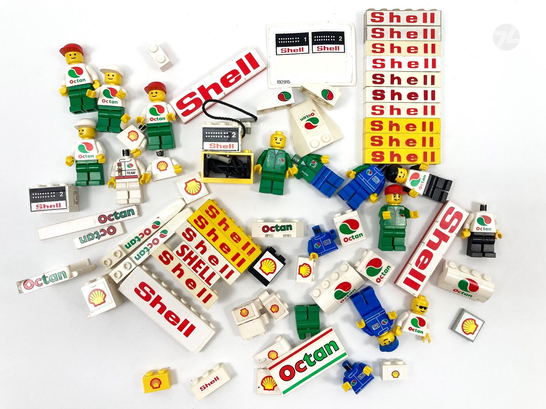 Lego Shell Octan Minifiguren Bausteine Legoland Vintage City (Gebraucht ...