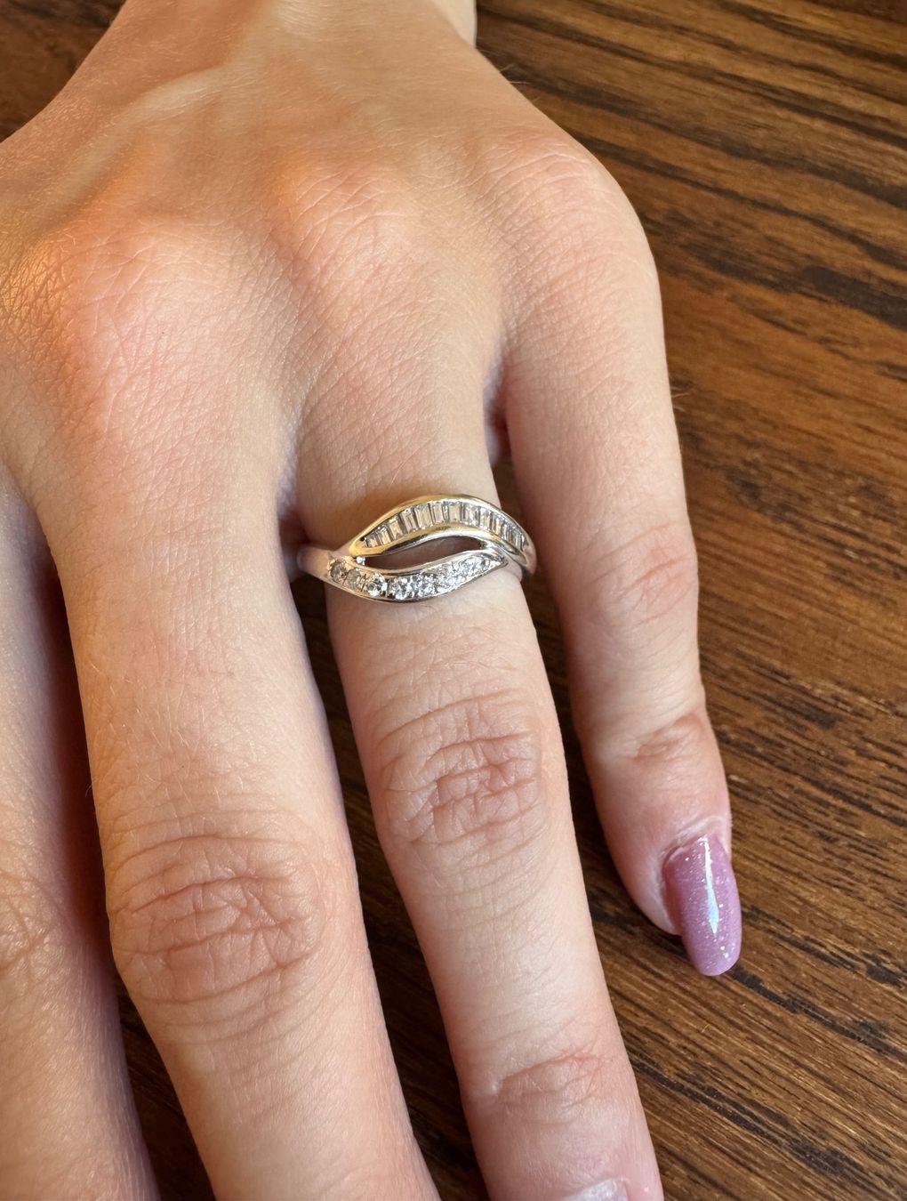 Bucherer Anelli: Damenring mit Diamanten/750 Weissgold – Usato da Ebikon venduto da Dmasterx 4